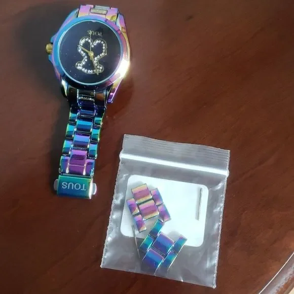 TOUS brand irrodecent wrist watch - Picture 8 of 12